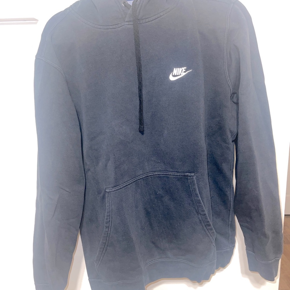 Nike Black Hooded Sweatshirt